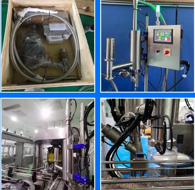 Automatyczna butelka może napełniać wtryskiwacz ciekłego azotu do linii napojów wodnych 1