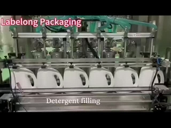 Konfigurowalna liniowa maszyna do napełniania butelek o dużej pojemności Łatwa konserwacja